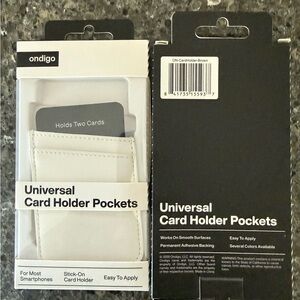 Ondigo Universal Card Holder Pockets - White